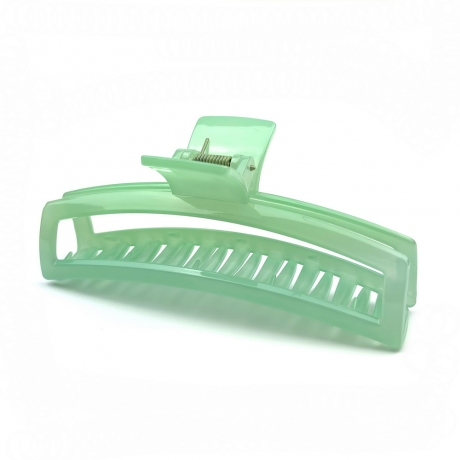 Pince cheveux crabe pour cheveux épais 12cm - vert