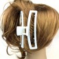 Pince cheveux crabe pour cheveux épais 12cm - bleu clair Pince cheveux crabe pour cheveux épais 12cm - bleu clair