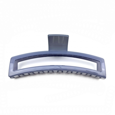 Pince cheveux crabe pour cheveux épais 12cm - bleu gris