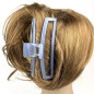 Pince cheveux crabe pour cheveux épais 12cm - bleu gris Pince cheveux crabe pour cheveux épais 12cm - bleu gris