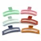 Pince cheveux crabe pour cheveux épais 12cm - orange