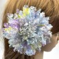 Broche fleur dentelle 12cm Broche fleur dentelle 12cm