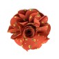 Broche clip fleur motif petites fleurs 8.5cm Broche clip fleur motif petites fleurs 8.5cm