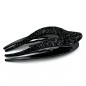 Pince à cheveux plate paillette 11.5cm - noir Pince à cheveux plate paillette 11.5cm - noir