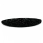 Barrette cheveux paillette ovale - noir Barrette cheveux paillette ovale - noir