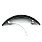 Barrette cheveux paillette ovale - noir Barrette cheveux paillette ovale - noir