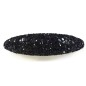Barrette cheveux paillette ovale - noir Barrette cheveux paillette ovale - noir