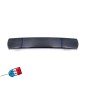 2 barrettes cheveux classique rectangulaire "Made in France" 8.5cmx1.4cm noir