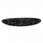 Barrette cheveux paillette ovale - noir/argent Barrette cheveux paillette ovale - noir/argent