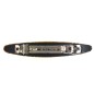 Barrette cheveux paillette ovale - doré