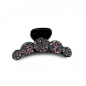 Pince cheveux fantaisie à paillettes 7cm - Mauve multi Pince cheveux fantaisie à paillettes 7cm - Mauve multi