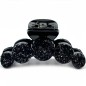 Pince cheveux fantaisie à paillettes 7cm - noir Pince cheveux fantaisie à paillettes 7cm - noir