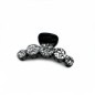 Pince cheveux fantaisie à paillettes 7cm - argenté Pince cheveux fantaisie à paillettes 7cm - argenté