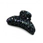 Pince cheveux à paillettes 7cm - bleu multi