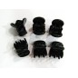 Mini pinces cheveux noir lot de 6pcs 14mm Mini pinces cheveux noir lot de 6pcs 14mm