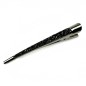Grande pince cheveux concorde paillette 13cm - noir/argent Grande pince cheveux concorde paillette 13cm - noir/argent