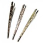 Grande pince cheveux concorde paillette 13cm - or rose
