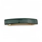 Barrette cheveux émail 9cm - vert