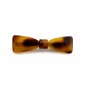 Barrette cheveux noeud fait main 6.7cm - demi blond Barrette cheveux noeud fait main 6.7cm - demi blond