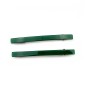 Lot de 2 barrettes cheveux fine fait main 7cm - vert