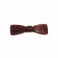 Barrette cheveux noeud fait main paillette 6.7cm - rouge Barrette cheveux noeud fait main paillette 6.7cm - rouge