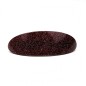 Barrette cheveux ovale incurvée fait main paillette 9.5cm - rouge Barrette cheveux ovale incurvée fait main paillette 9.5cm - rouge