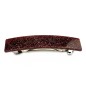 Barrette cheveux rectangle fait main paillette 9cm - rouge Barrette cheveux rectangle fait main paillette 9cm - rouge