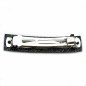 Barrette cheveux rectangle fait main paillette 9cm - vert