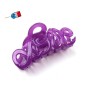 Pince cheveux "Love" Made in France 8.5cm - violet Pince cheveux "Love" Made in France 8.5cm - violet