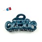 Pince cheveux "Love" Made in France 8.5cm - bleu jean Pince cheveux "Love" Made in France 8.5cm - bleu jean