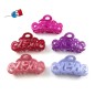 Pince cheveux "Love" Made in France 8.5cm - Fuchsia Pince cheveux "Love" Made in France 8.5cm - Fuchsia