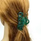 Pince cheveux "Love" Made in France 8.5cm - Corail Pince cheveux "Love" Made in France 8.5cm - Corail