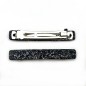 Barrette cheveux 9cm acétate fait main paillette - doré Barrette cheveux 9cm acétate fait main paillette - doré
