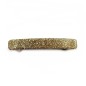 Barrette cheveux 9cm acétate fait main paillette - doré Barrette cheveux 9cm acétate fait main paillette - doré