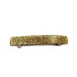 Barrette cheveux 8cm acétate fait main paillette - doré Barrette cheveux 8cm acétate fait main paillette - doré
