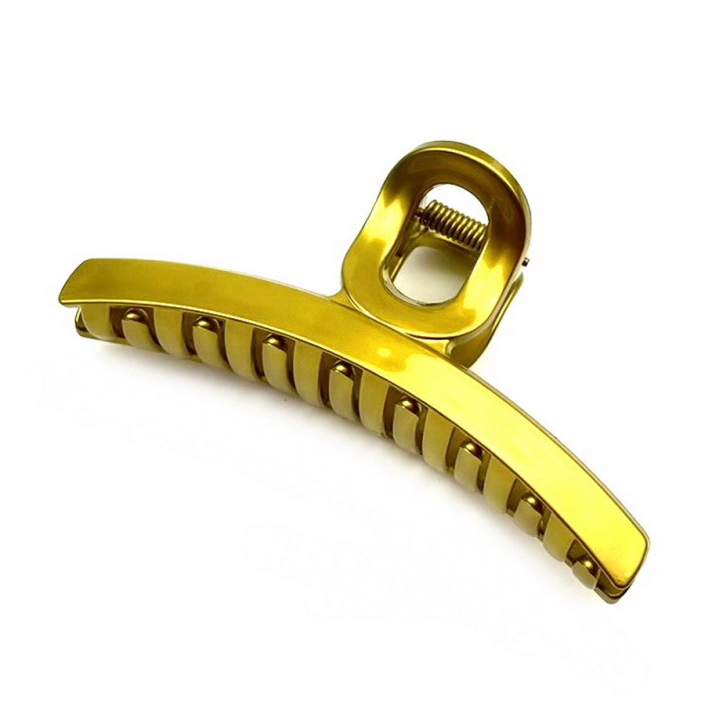 Grande pince cheveux 11cm - doré ou argenté
