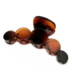 Grande pince cheveux 11cm - noir ou marron
