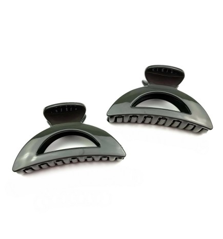 Lot de 2 grandes pinces cheveux 8.5cm