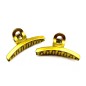 Lot de 2 pinces cheveux 8cm - doré ou argenté