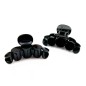 Lot de 2 pinces cheveux 7cm - marron ou noir Lot de 2 pinces cheveux 7cm - marron ou noir