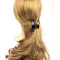 Lot de 2 pinces cheveux 7cm - marron ou noir Lot de 2 pinces cheveux 7cm - marron ou noir