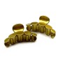 Lot de 2 pinces cheveux 7cm - doré ou argenté Lot de 2 pinces cheveux 7cm - doré ou argenté