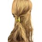 Lot de 2 pinces cheveux 4cm - doré ou argenté Lot de 2 pinces cheveux 4cm - doré ou argenté