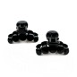 Lot de 2 pinces cheveux 4cm - noir ou marron Lot de 2 pinces cheveux 4cm - noir ou marron