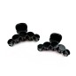 Lot de 2 pinces cheveux 4cm - noir ou marron Lot de 2 pinces cheveux 4cm - noir ou marron