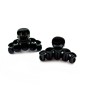 Lot de 2 pinces cheveux 4cm - noir ou marron Lot de 2 pinces cheveux 4cm - noir ou marron