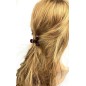 Lot de 2 pinces cheveux 4cm - noir ou marron Lot de 2 pinces cheveux 4cm - noir ou marron
