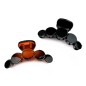 Lot de 2 pinces cheveux 4cm - noir ou marron Lot de 2 pinces cheveux 4cm - noir ou marron