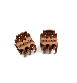 Lot de 2 pinces cheveux crabe 2.5cm