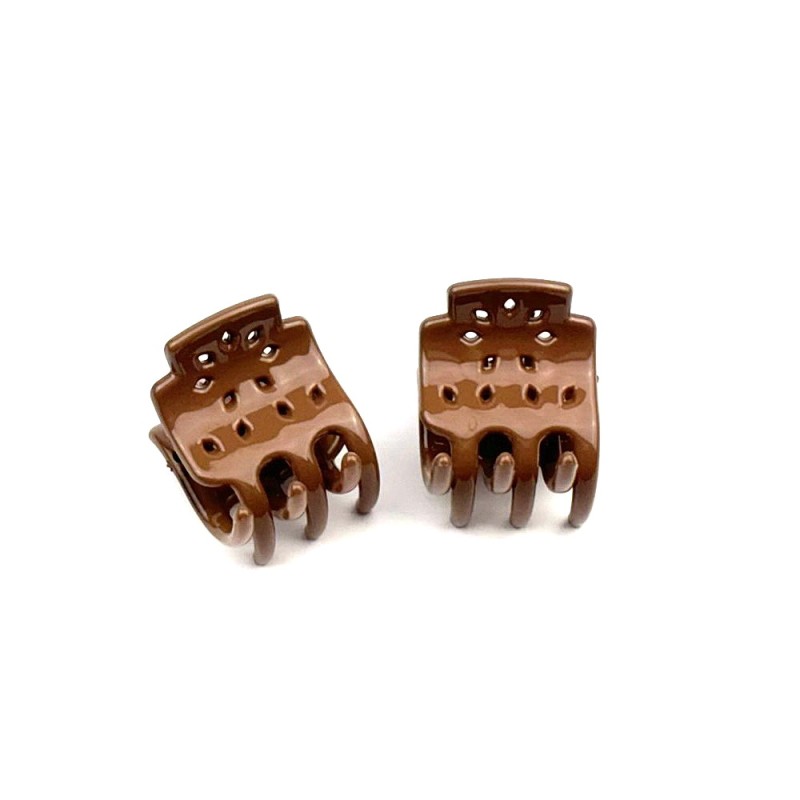 Lot de 2 petites pinces cheveux crabe 2.5cm Lot de 2 petites pinces cheveux crabe 2.5cm